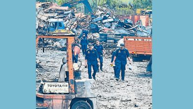Photo of 乌雪警打击非法销赃 查获废品厂涉偷车