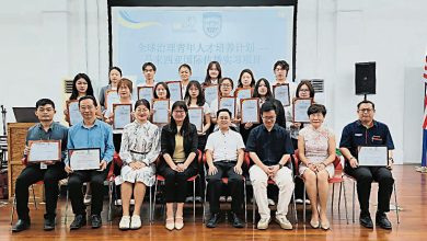Photo of 来自西安外国语大学 13学生完成槟4周实习