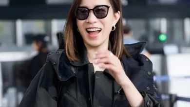Photo of 佘诗曼机场检查成绩单 粉丝考第一送礼当奖励