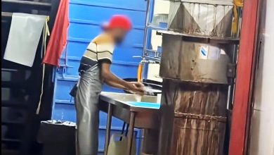 Photo of 洗剩菜喂浪浪 扁担饭业者喊冤：没有回锅再卖