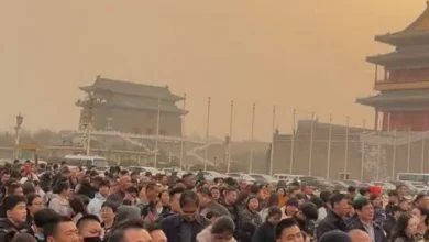 Photo of 强沙尘暴席卷中国北方 多地景区紧急关闭