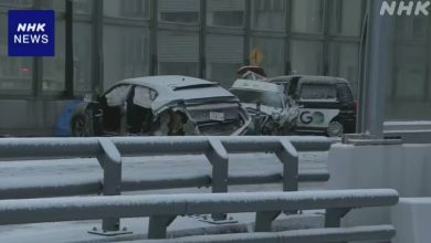 Photo of 日本选举遇大雪 东京筑地大桥连环撞6伤