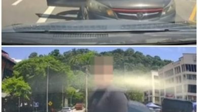 Photo of Saga逆行不让路 司机还比手画脚