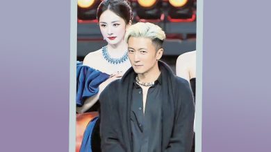 Photo of 杨幂见谢霆锋 秒变娇羞粉絲