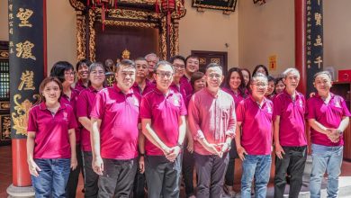 Photo of 沈志强访威省海南会馆 宣布拨款12万