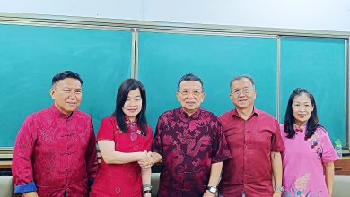 Photo of 协和中学双喜临门 师生欢聚庆新春 迎新校长朱矜页