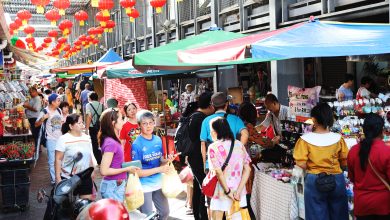 Photo of 春节前最后一个周日 槟2大巴刹万人空巷抢年货
