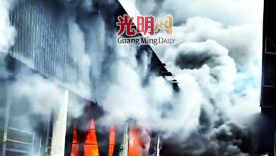 Photo of 传爆炸声 大年废料循环厂火灾  消拯员耗2小时扑灭
