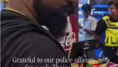 Photo of 信徒大宝森节为警员买单致谢 “你帮我们,我们帮回你”