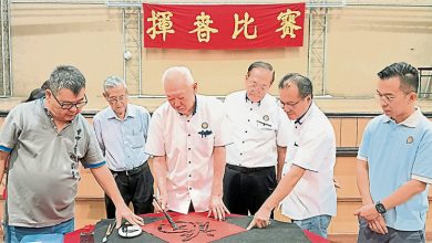 Photo of 明修善社挥春赛 270人参加历年最多