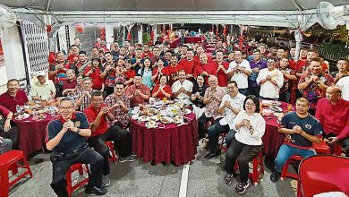 Photo of 【大山脚自消队新春团拜】王丽丽：首长力挺自消队 助会所地契转各队名下