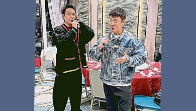 Photo of 吴镇宇携儿 现身公司春茗