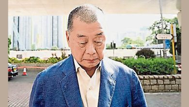 Photo of 勾结罪最高可囚终身 黎智英案下周一判刑
