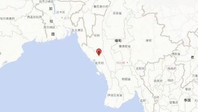 Photo of 缅甸附近6级地震