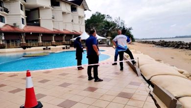 Photo of 遮拉汀海滩海岸侵蚀 恐影响酒店旅游业安全