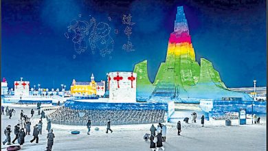 Photo of 升温创纪录 严重融化 哈尔滨冰雪大世界提前闭园