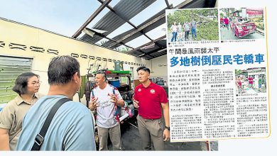Photo of 霹大臣：武吉干当选区风灾 统计受灾户将发援金