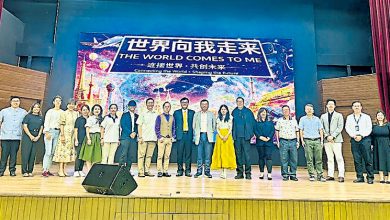 Photo of 世界向我走来槟开讲 500人聚钟灵独中交流