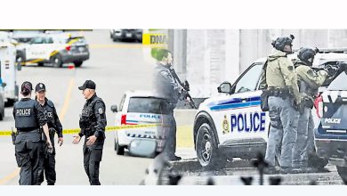 Photo of 女枪手冷血扫射 加校园枪击9死27伤