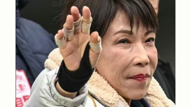 Photo of 病情恶化!  日媒：高市早苗右手 两指关节变形