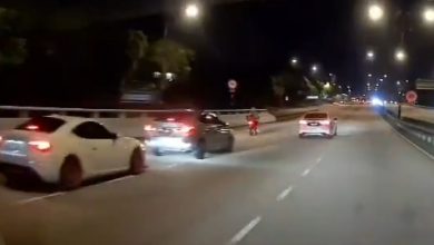 Photo of 2车疑似飙车 致骑士被撞飞
