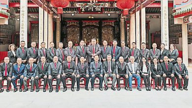 Photo of 【大山脚陈氏潁川堂理事就职礼】陈顺财吁理事同心协力 续弘扬中华传统文化
