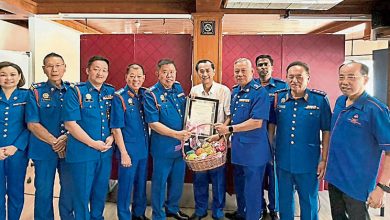 Photo of 檳民防官联协会大会 谢进鏵连任会长署理蔡炎壮