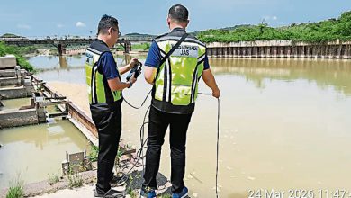 Photo of 环境局：被指出现泡沫 宁宜河水质正常