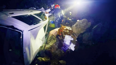Photo of 云顶山脚坠谷 轿车司机身亡