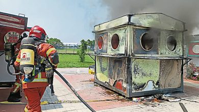 Photo of 昆仑喇叭My Kiosk起火 烧毁70% 无人伤亡