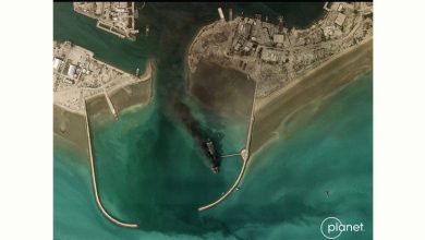 Photo of 伊朗海军基地遭重击！卫星揭4军舰  狂烧逾24小时