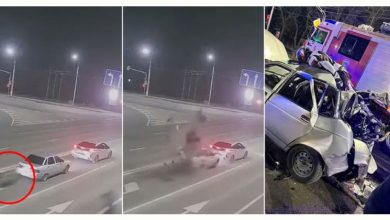 Photo of 骑士竞速酿悲剧!  摩多追撞轿车 肉身卡住惨死