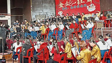 Photo of 5中学承办森华乐节 各校同台精彩展技艺