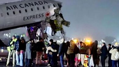 Photo of 【飞机撞消防车】 机师舍身救众人!最后一刻拼命刹车 乘客感恩赞誉为英雄