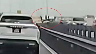 Photo of 车撞罗里翻滚2圈 夫妻奇迹逃生