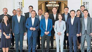 Photo of 柔大臣晤狮城环境部长 探讨环境管理议题