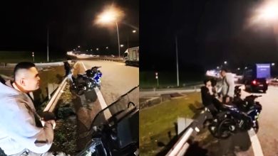 Photo of 送青包叮嘱小心驾驶 阿克马未被骑士认出
