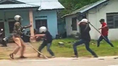 Photo of 持刀棍街头殴斗 3无业男落网