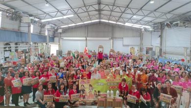 Photo of 大山脚优美慈善义工团 第3年赞助乐龄族阅报计划