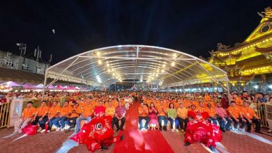 Photo of 春登两岸庆团圆 北海新春庙会热闹非凡