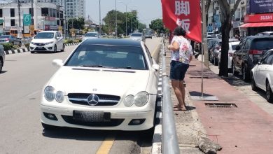 Photo of 路肩留撞击痕迹 马赛地女司机猝死车内