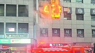 Photo of 伤者皆外国游客 首尔胶囊旅馆起火10伤