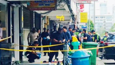 Photo of 【灵市14区华珍金店遇劫】独行匪持刀行劫 刺伤保安遭击毙