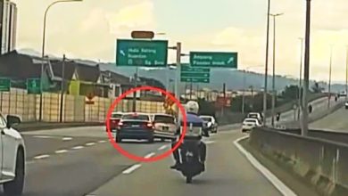 Photo of 突变道撞上BMW 金龙鱼司机遭网民谴责