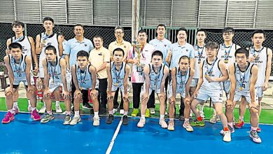 Photo of 吉辇中学校友会 日新国中 夺华团杯篮球赛男女冠