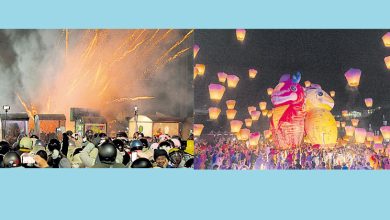 Photo of 北天灯 南蜂炮 台湾元宵夜好热闹