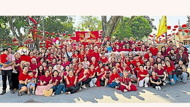 Photo of 槟静悦佛教禅修学会 上灯日布施1050素米粉