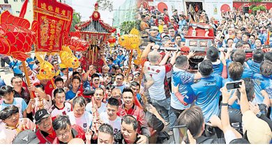 Photo of 柔古庙众神出銮启动 5神明抵行宫供善信膜拜