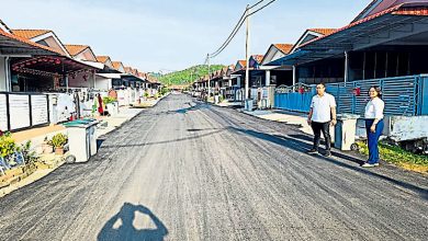 Photo of 道路重铺 大沟重筑 运达花园数工程竣工