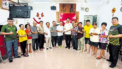 Photo of 张聒翔拨款2000元 助马口金兰福利协会推动公益